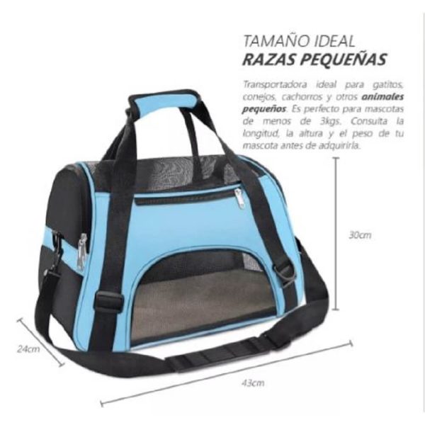 Transportadora para mascota 3 Kg - Imagen 2