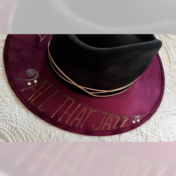 Sombrero Fedora, ala plana - Imagen 3