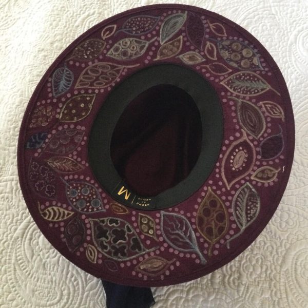 Sombrero Fedora de ala plana - Imagen 3