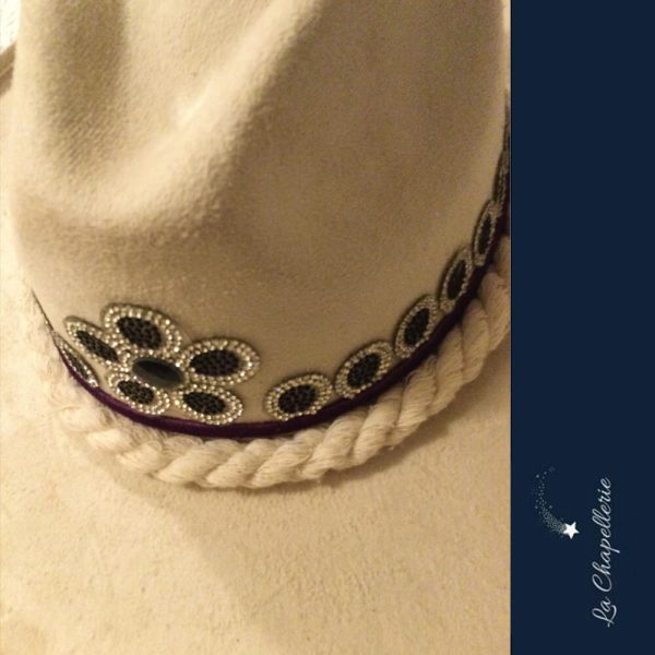 Sombrero Fedora con ala doblada - Imagen 3