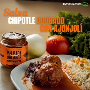 Salsa Chipotle adobado con ajonjolí