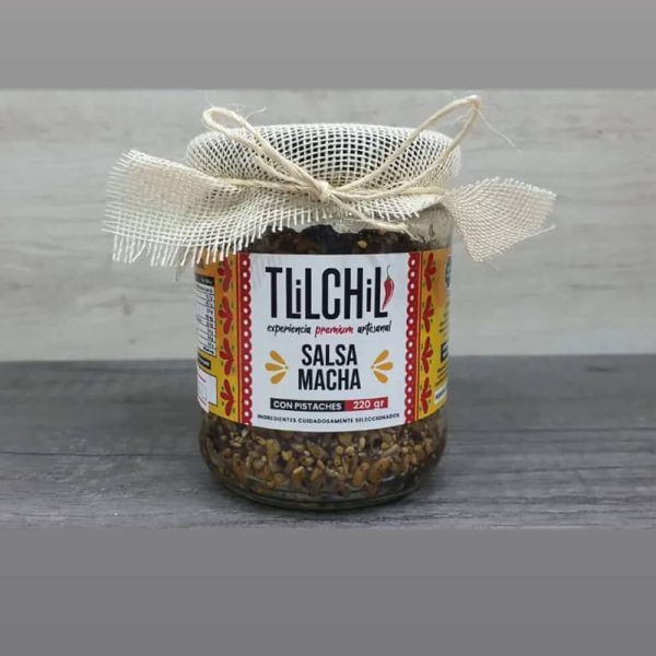 Salsa Macha con Pistaches