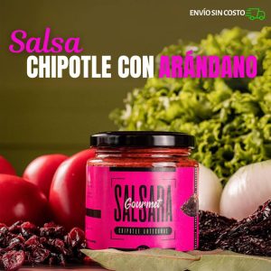 Salsa chipotle con arándano