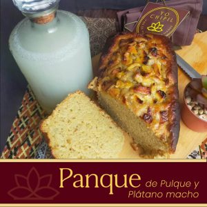 Panque de Pulque y plátano macho